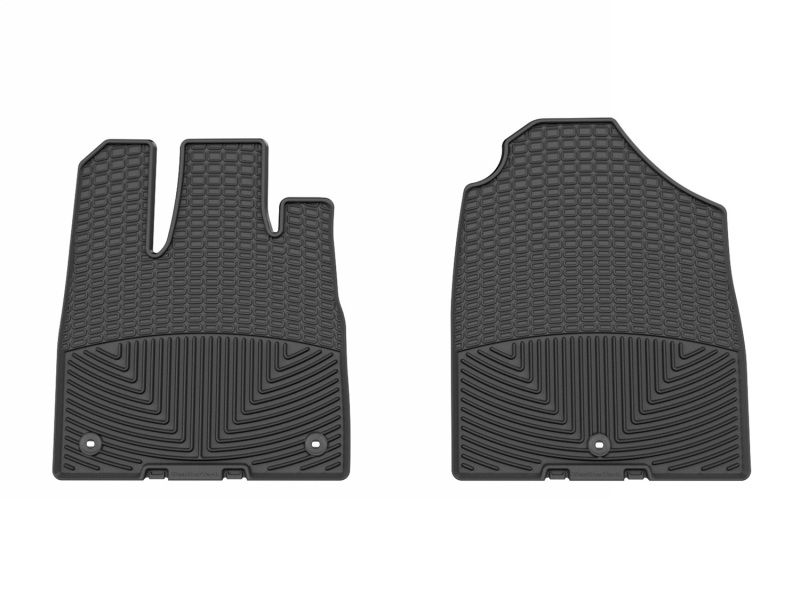 WT Rubber Mats - Front - Blk