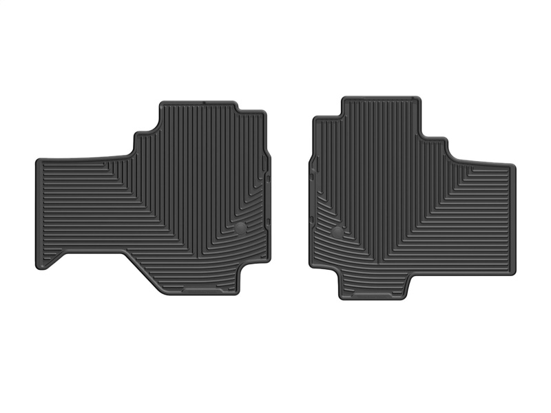 WT Rubber Mats - Rear - Blk
