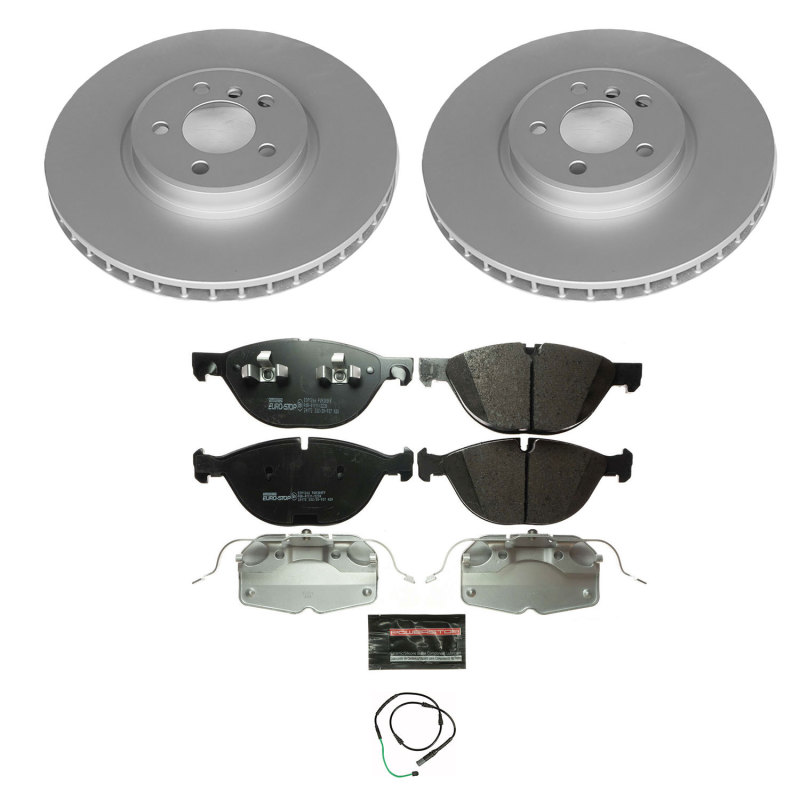 Power Stop 11-18 BMW X5 Front Euro-Stop Brake Kit thumbnail 2