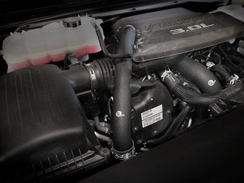 BladeRunner 2-1/2 IN & 3 IN Aluminum Hot Charge Pipe Black