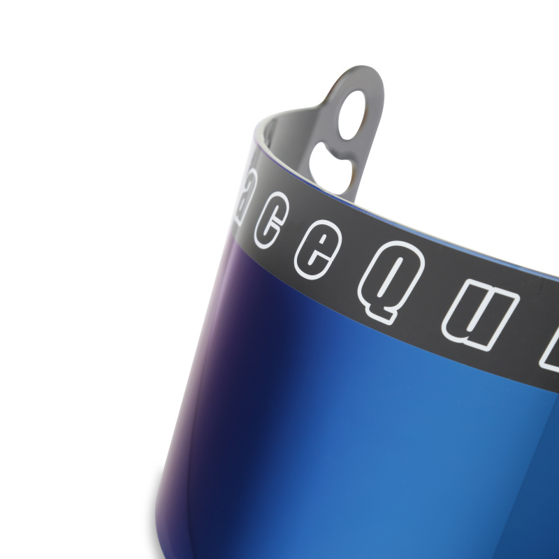 RaceQuip PRO Series Shield - Blue Iridium thumbnail 4
