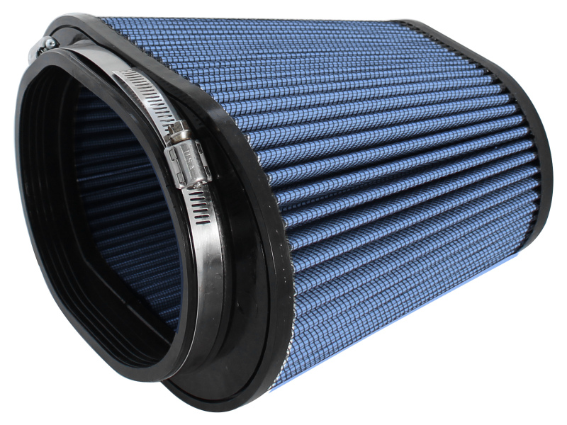 aFe Magnum FORCE Intake Air Filter w/Pro 5R (5-1/4x7)IN F x (6-3/8x10)IN B x (4-1/2x6-3/4)IN Tx8IN