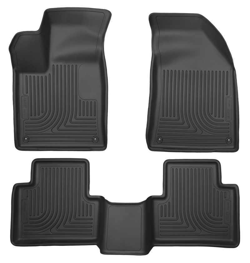 Husky Liners 15 Chrysler 200 Weatherbeater Black Front and Second Seat Floor Liners thumbnail 4