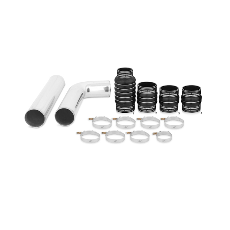 Mishimoto MMICP-RAM-07BK Intercooler Pipe Kit, Black, fits Dodge 6.7L Cummins 2007.5-2009