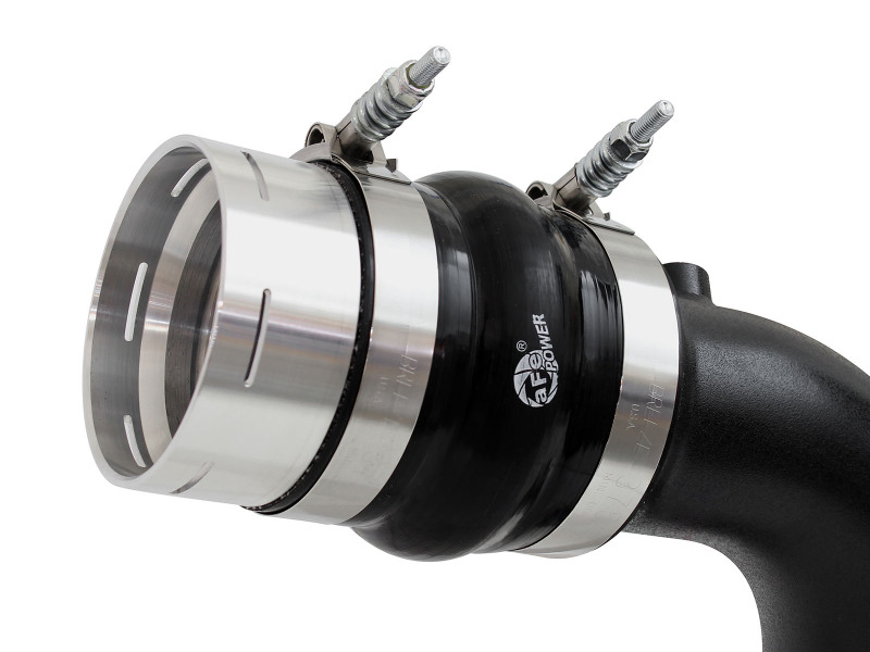 BladeRunner 3 IN Aluminum Cold Charge Pipe Black