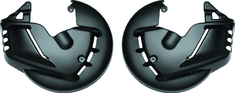 Kuryakyn Brake Rotor Cover Honda 01-17 GL1800 Except Airbag Models - Gloss Black