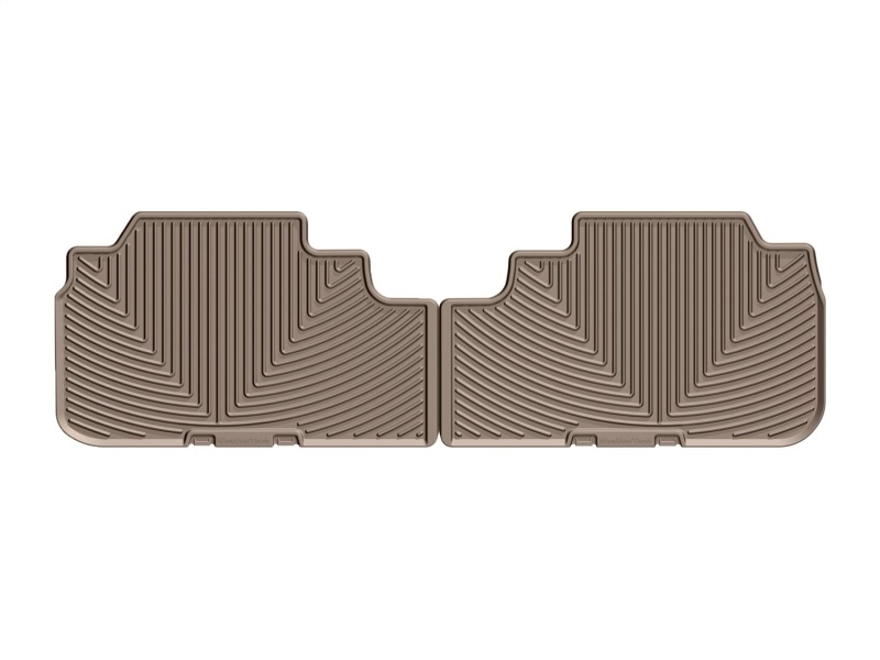 WT Rubber Mats - Rear - Tan