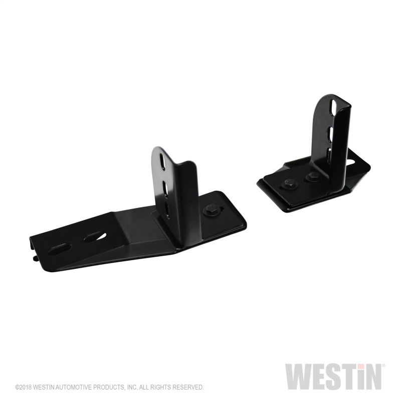 Westin HLR LED Light Bar Brackets - Black thumbnail 7
