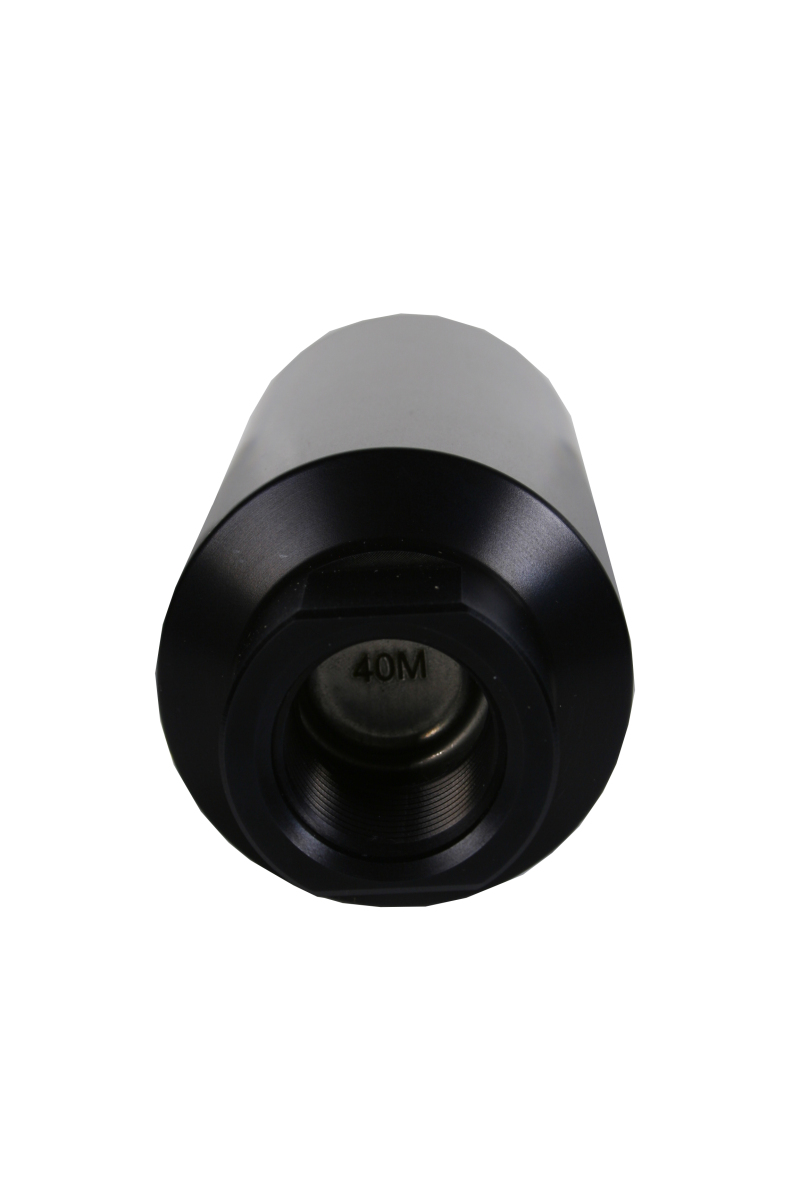 Aeromotive In-Line Marine Filter - AN-12 - 40 Micron SS Element - Black Hardcoat Finish thumbnail 8