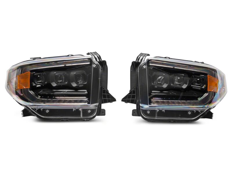 Raxiom 14-21 Toyota Tundra CXR Series LED Headlights- Black Housing- Clear Lens thumbnail 6