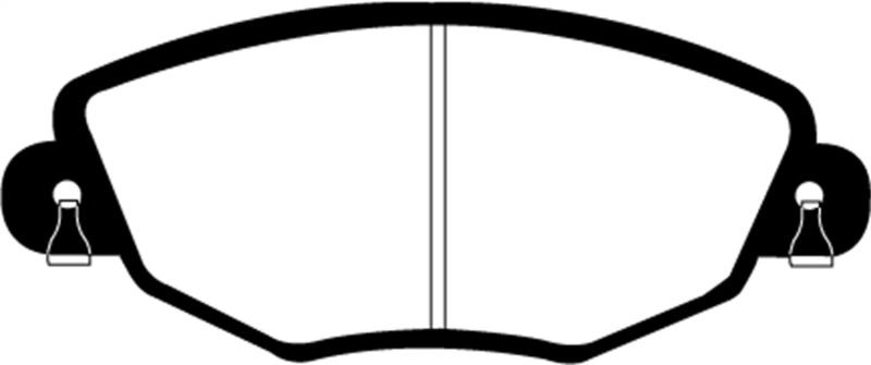 EBC S9 Brake Pad and Rotor Kit (1x ebcUSR981, 1x ebcDP41322R) thumbnail 6