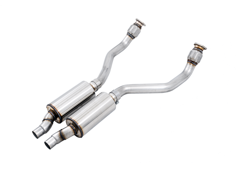 AWE Tuning Audi B8 4.2L Resonated Downpipes for RS5 thumbnail 2