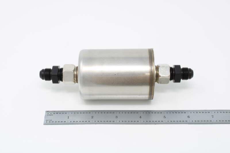 Aeromotive VaporWorx Fuel Filter with -6 AN Inlet Size 62301 Filter, VaporWorx, Inline, Cellulose, -6AN Fittings, Male Thread, Universal, Each thumbnail 3