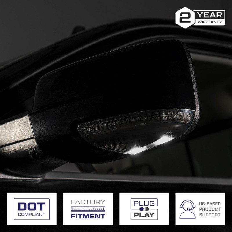 Form Lighting 2009 Ram LED Mirror Lights Bottom (Pair) thumbnail 4