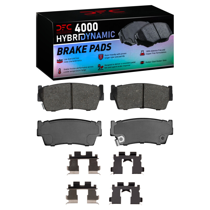 DFC HybriDynamic Brake Pads Hrdwr Kit