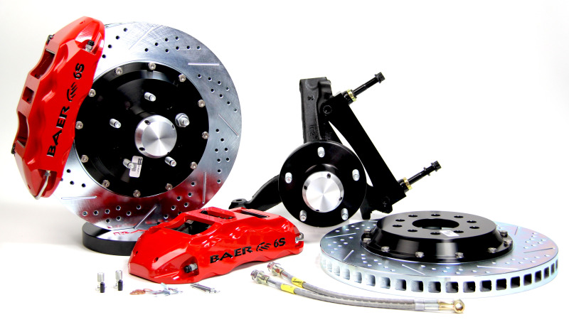 Baer Brakes 73-76 Buick Century STD Studs 14in Extreme+ Front SDZ Brake Kit - Comp Yellow