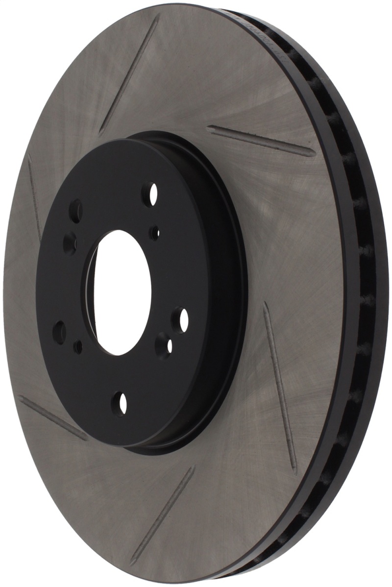 StopTech Power Slot Slotted 99-08 Acura TL (STD Caliper) / 01-03 CL / 04-09 TSX Front Right Rotor thumbnail 5