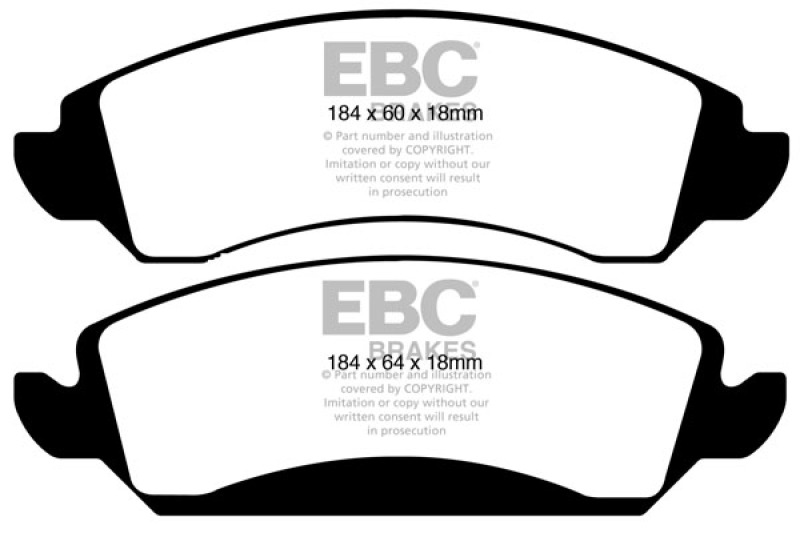 EBC S15 Brake Pad and Rotor Kit (1x ebcED91830, 1x ebcUSR7372) thumbnail 9