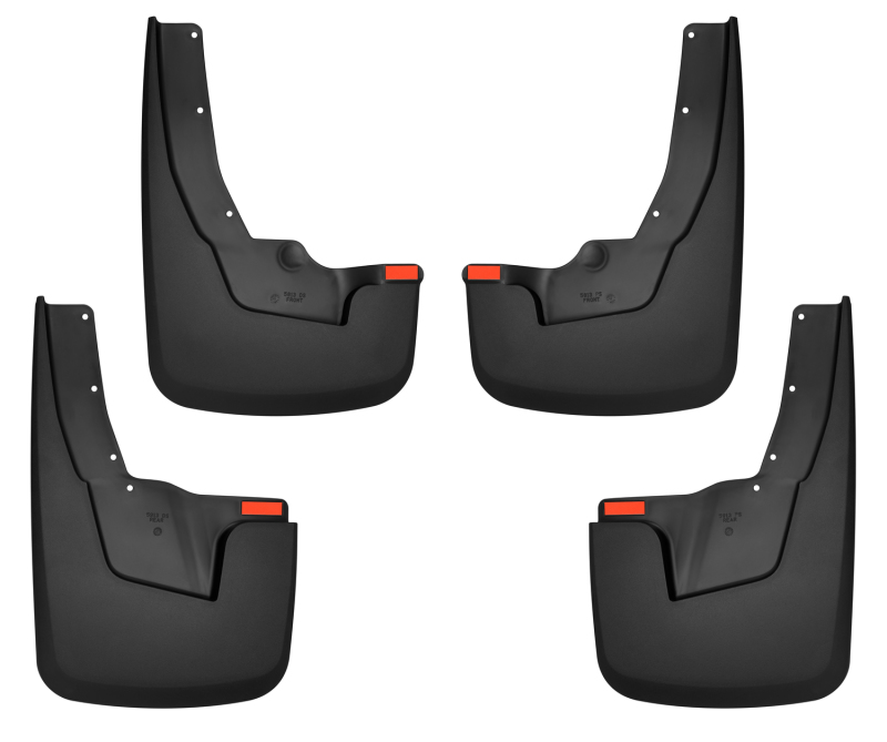 Husky Liners 19-22 RAM 1500 w/ OEM Fender Flares Custom-Molded Front & Rear Mud Guards thumbnail 4