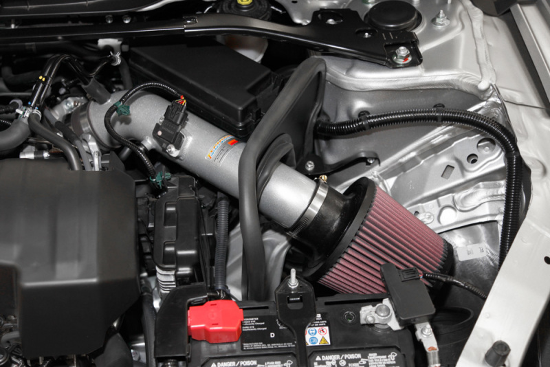 K&N 2013-14 Honda Accord 2.4L L4 69 Series Typhoon Air Intake System - Silver Cold Air Intake Kit thumbnail 8