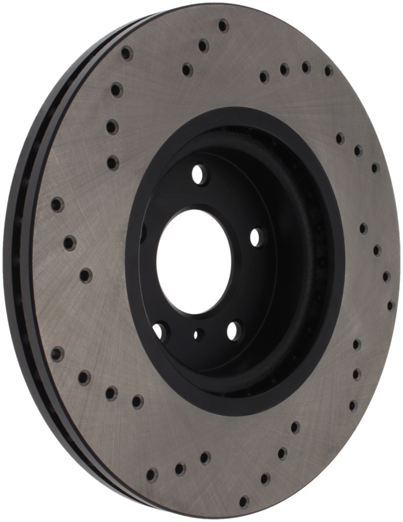StopTech 08-09 Infiniti EX35 / 05-08 G35 / 09 G37 / 06-09 M35/M45 Drilled Right Front Rotor thumbnail 6