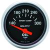 Autometer Sport-Comp 52mm 140-300 Deg F Electronic Oil Temp Gauge thumbnail 6