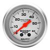 Autometer Ultra-Lite 52mm 60 PSI Mechanical Boost Gauge thumbnail 6