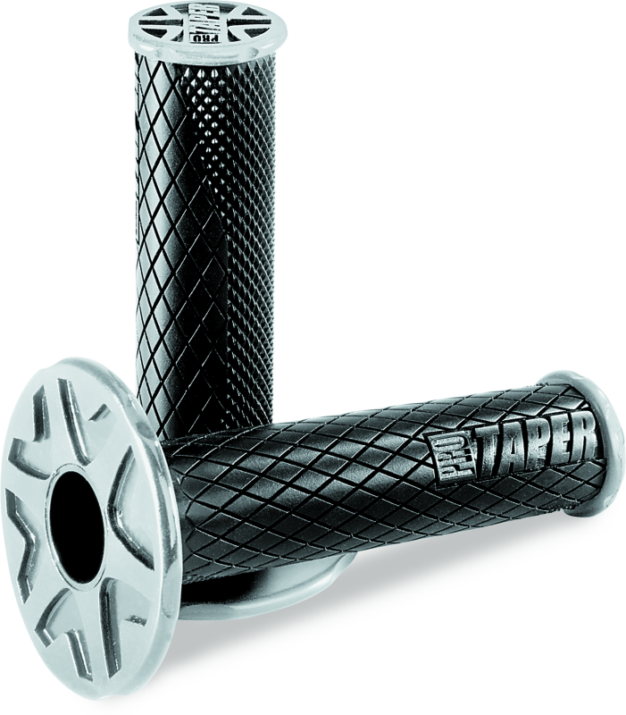 ProTaper Full Diamond Dual Density MX Grips - Black thumbnail 2