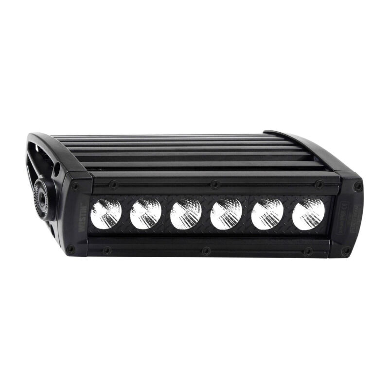 Westin B-FORCE LED Light Bar Single Row 6 inch Flood w/5W Cree - Black