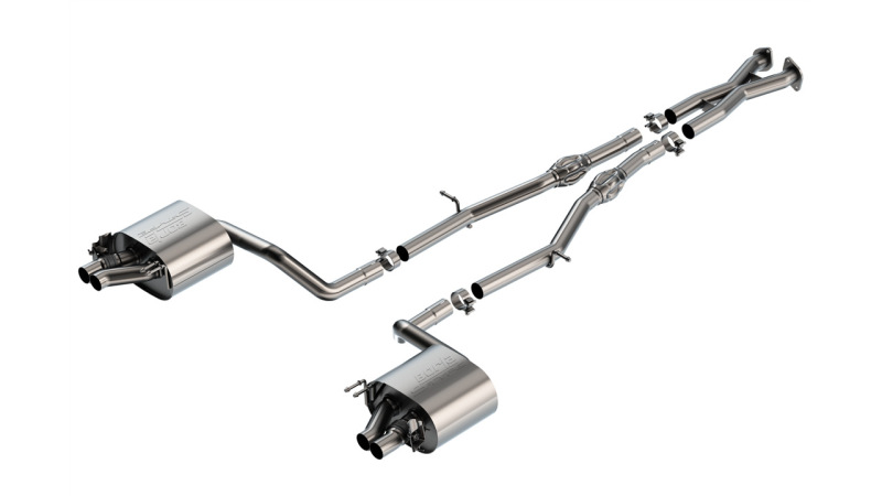 Borla Genesis G70 S-Type Cat Back Exhaust - No Tips
Cat-Back System