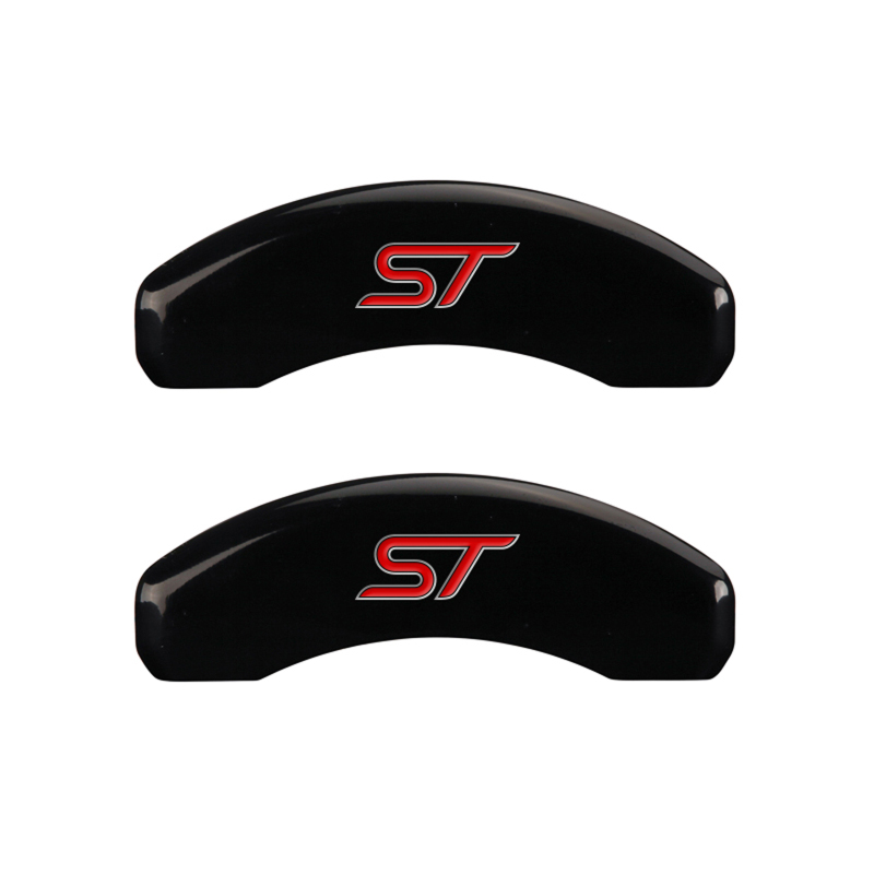 MGP 4 Caliper Covers Engraved Front & Rear No Bolts/St Black Finish Silver Char 2017 Ford Fusion thumbnail 4