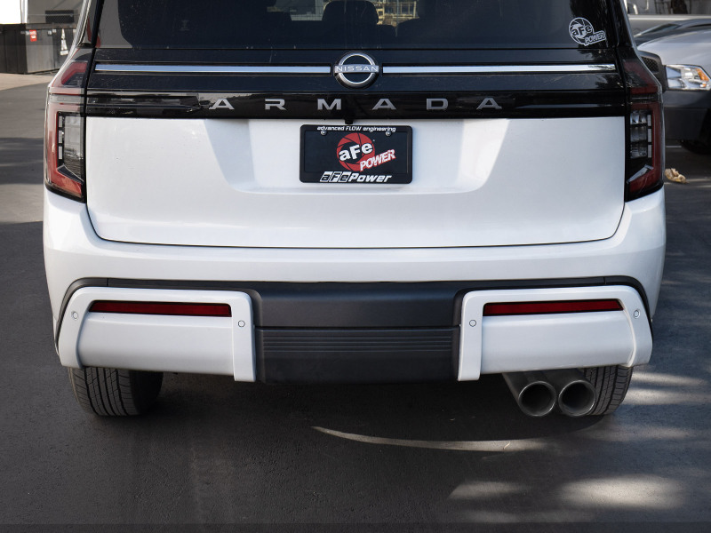 aFe Vulcan Series 3in Stainless Steel Cat-Back Exhaust w/ Black Tip Nissan Armada 25-26 V6-3.5L (tt) thumbnail 6