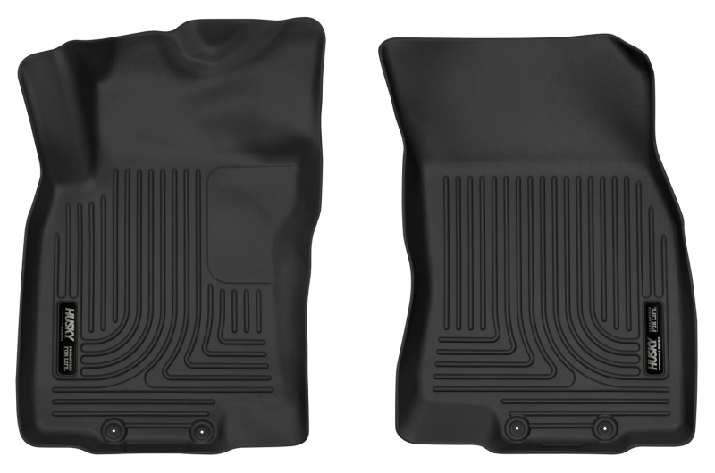 Husky Liners 14-18 Nissan Rogue / 14-15 Nissan X-Trail X-Act Contour Black Front Floor Liners thumbnail 4
