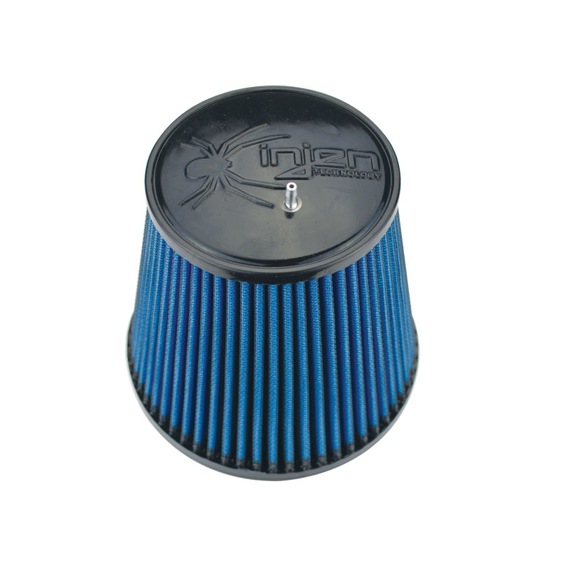 Injen NanoWeb Dry Air Filter 4.0 Flange w/ShurLok / 5.63 Base OD /6.0 Tall /4.0 Top w/Barb Fitting thumbnail 7