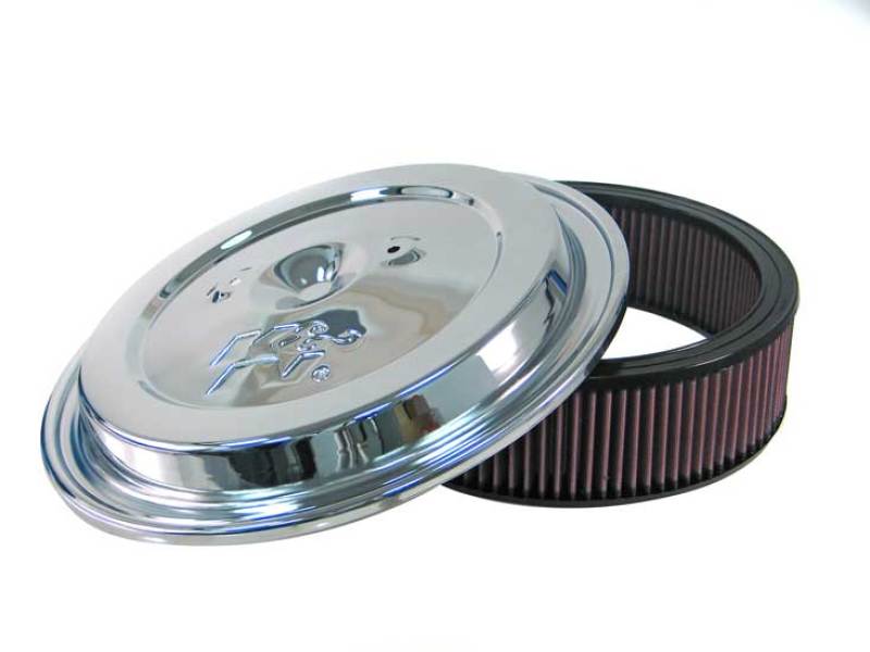 Replacement Air Filter w/Chrome Lid