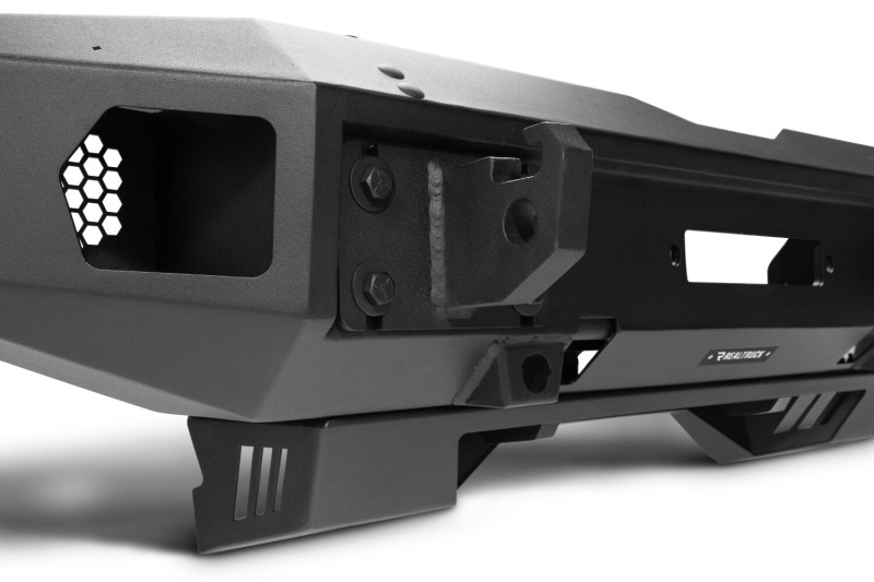 Go Rhino 21-26 Ford Bronco (Excl. LED Fog Lights) Trailline Front Full Width Bumper - Tex. Blk