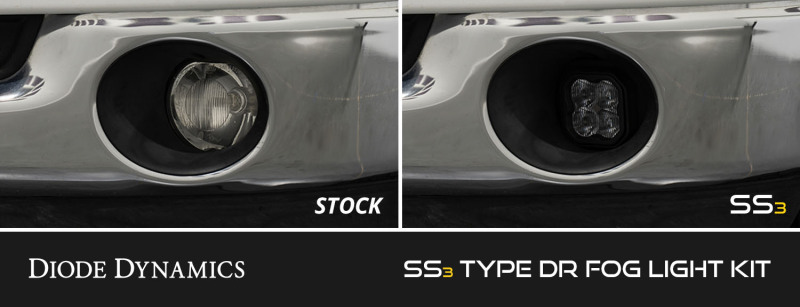 Diode Dynamics SS3 Sport Type DR Kit ABL White SAE Fog