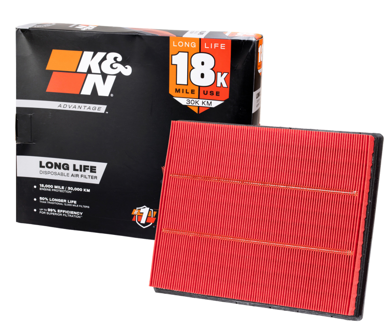 K&N Advantage Air Filter 18K Miles BMW 335I L6-3.0L F/I 2012-2015 thumbnail 3