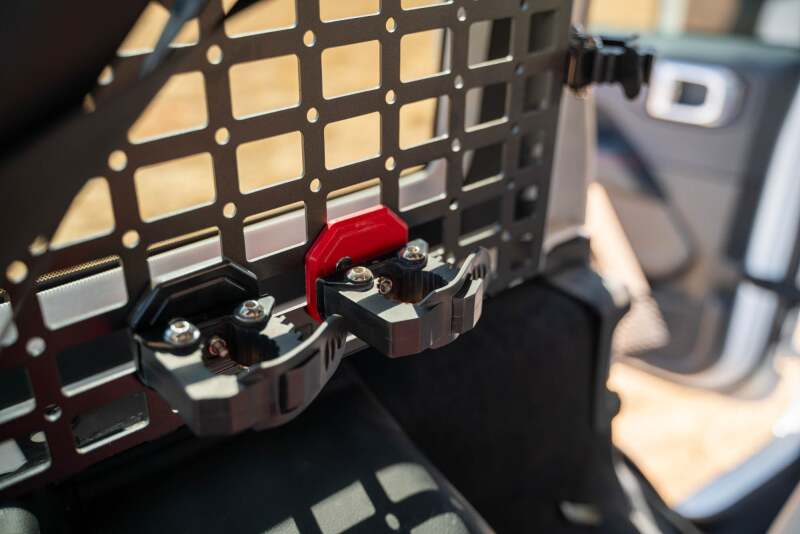 DV8 Offroad Quick Release Molle Panel Tool Mounts - Black thumbnail 7