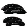 MGP 4 Caliper Covers Engraved Front & Rear Gen 5/RS Black finish silver ch thumbnail 8