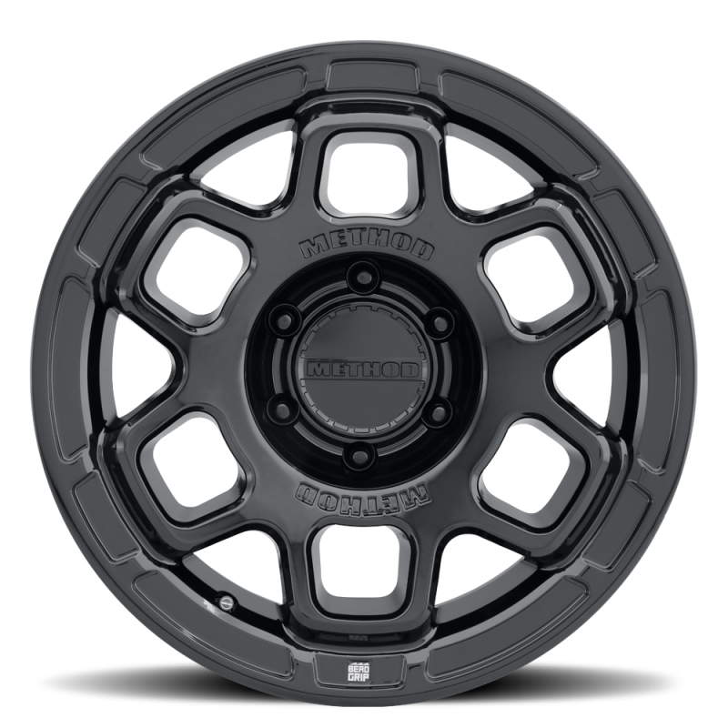 METHOD WHEELS MR710 HD 17X8.5 6x139.7 0MM BEAD GLOSS BLACK WHEEL