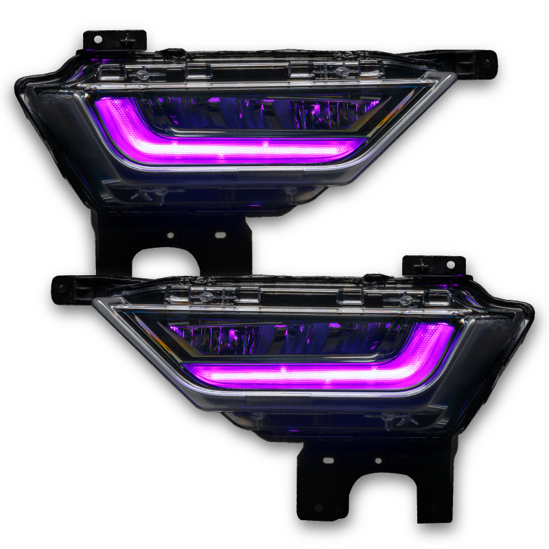 Oracle 21-22 Ford F-150 ColorSHIFT RGB+W Fog Light DRL Upgrade Kit w/ No Controller thumbnail 4