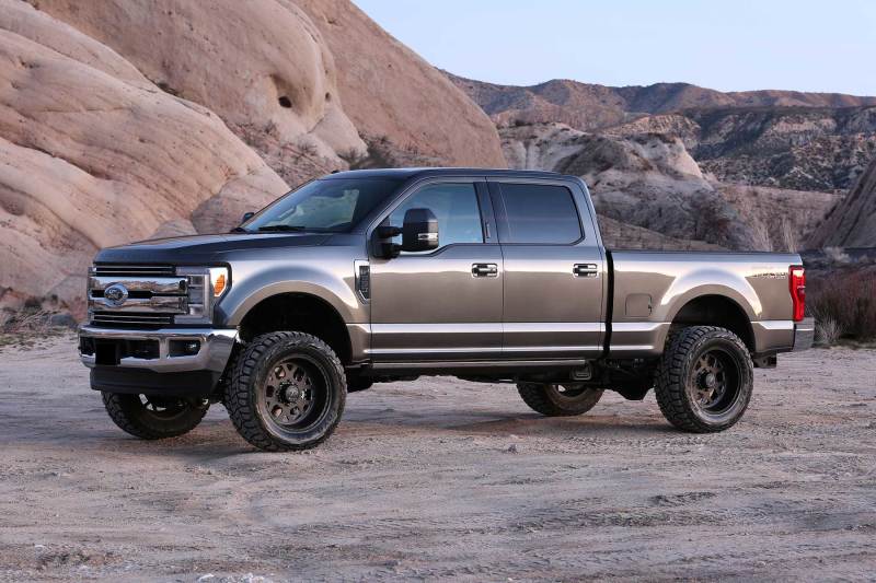Fabtech 17-21 Ford F250/350 4WD Gas 4in Rad Arm Sys w/Coils & 2.25 Dl Resi Frt & Dl Rr Shks (Bundled Kit) thumbnail 2