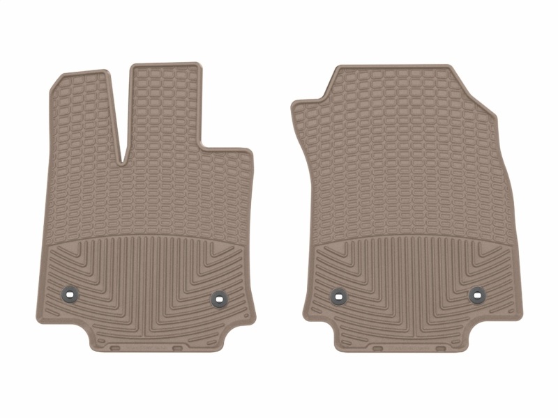 WT Rubber Mats - Front - Tan