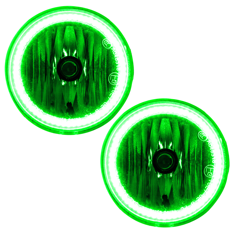 Oracle Lighting 07-09 Jeep Compass Pre-Assembled LED Halo Fog Lights -Green thumbnail 2