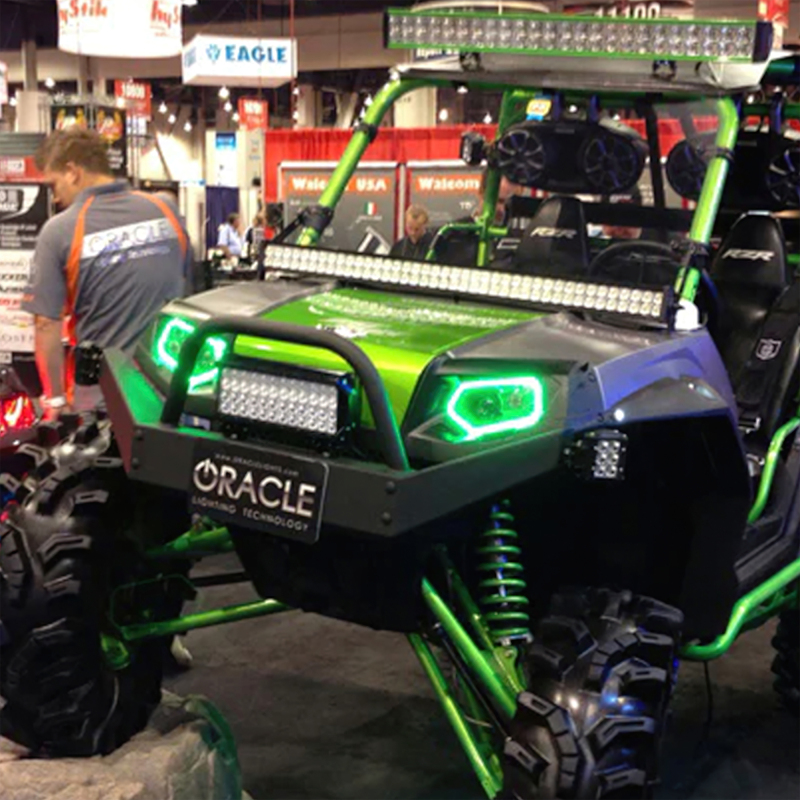 Oracle Polaris RZR 07-16 LED Halo Kit - ColorSHIFT