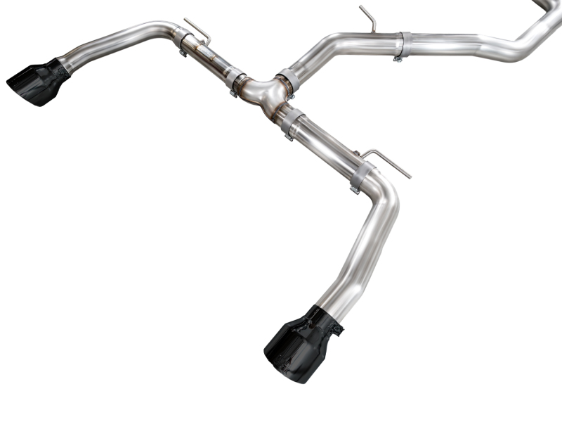 AWE Tuning 22-26 Hyundai Elantra N Track Edition Cat-Back Exhaust - Diamond Black Tips thumbnail 8