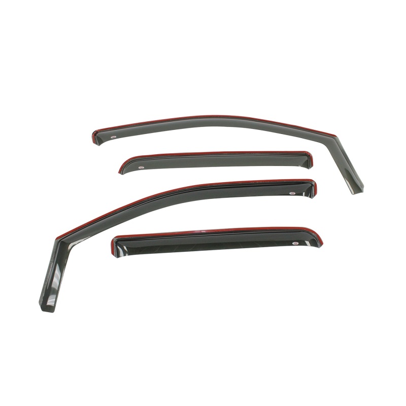 Westin 2015-2018 Chevrolet/GMC Colorado/Canyon Crew Cab In-Channel Wind Deflector 4pc - Smoke thumbnail 3
