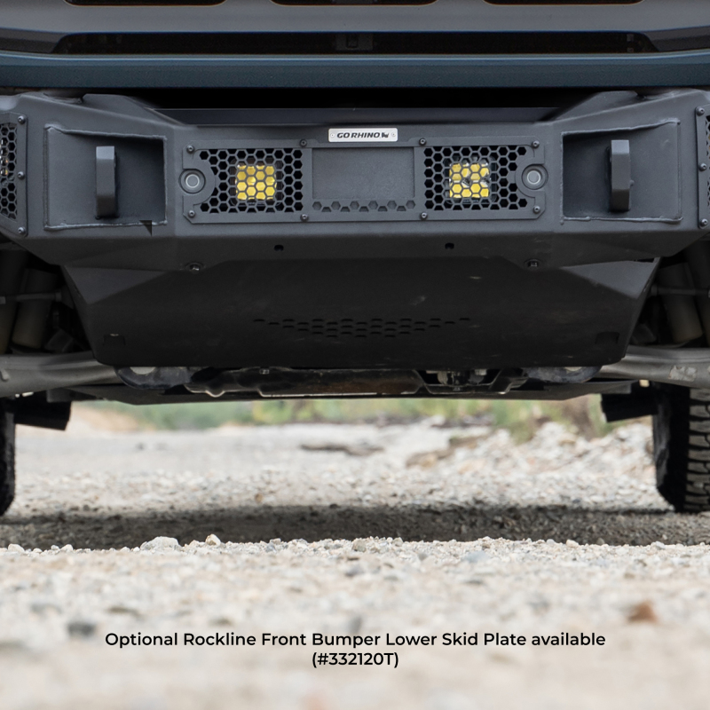 Go Rhino 21-24 Ford Bronco (2 and 4 Door) Rockline Full Width Bumper thumbnail 3