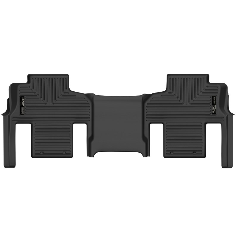 Husky Liners 2022 Jeep Grand Wagoneer w/2nd Row Bucket X-Act Contour Floor Liners (2nd Seat) - Black thumbnail 3